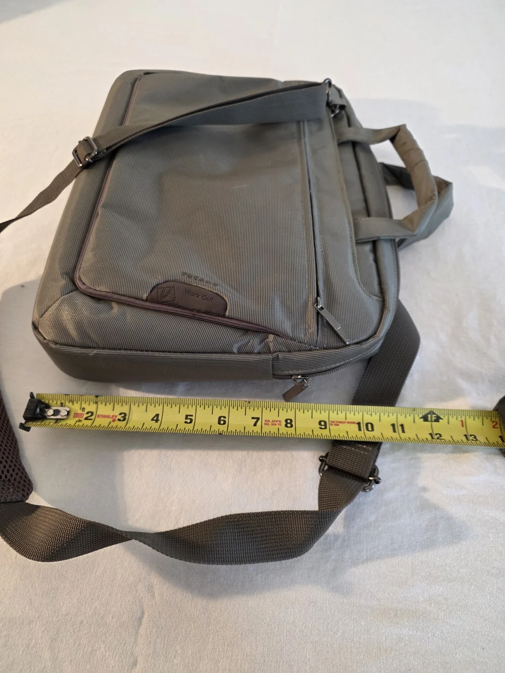 Tucano Grey Laptop Briefcase Bag -
